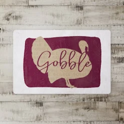 Gobble Pattern Floor Mat