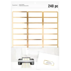 Gold Address Label Stickers by Recollections™