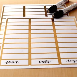 Gold Address Label Stickers by Recollections™