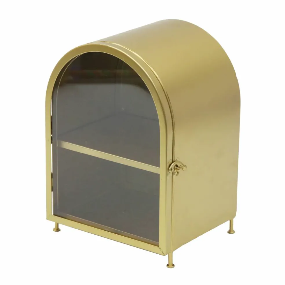 10" Gold Arched Metal Cubby by Ashland®