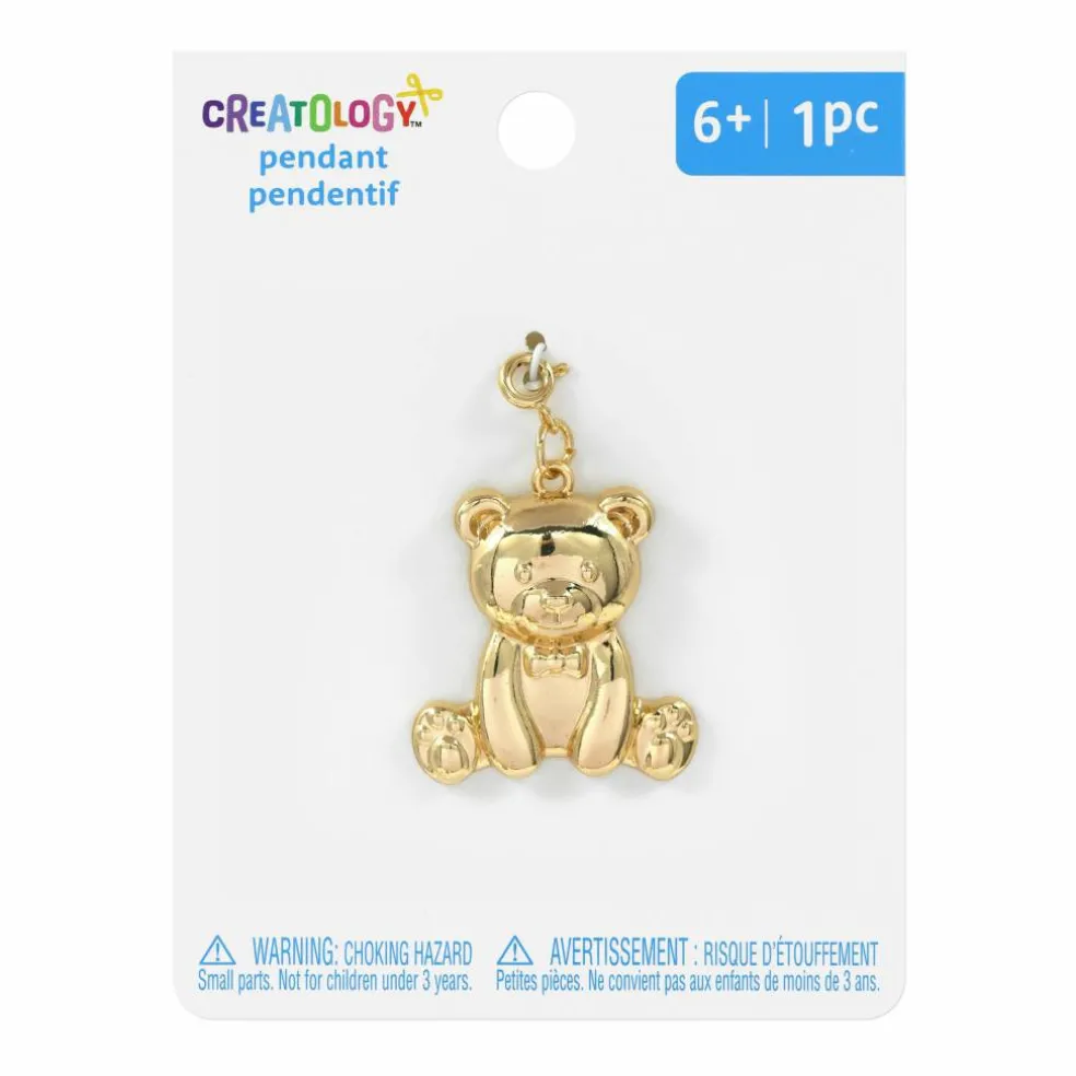 Gold Bear Pendant by Creatology™