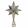 15" Gold Bethlehem Star Lighted Tree Topper by Ashland®