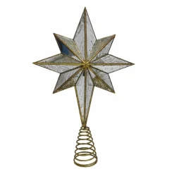 15" Gold Bethlehem Star Lighted Tree Topper by Ashland®