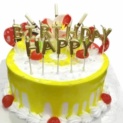 Gold Birthday Candle Set by Celebrate It™