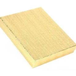 100 Gold Cotton Boxes Necklace Chain Gift Box Displays 6 1/8"
