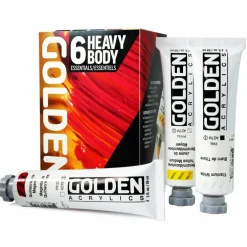 Golden® Heavy Body Acrylics Essentials Set