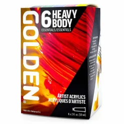 Golden® Heavy Body Acrylics Essentials Set