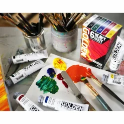 Golden® Heavy Body Acrylics Essentials Set