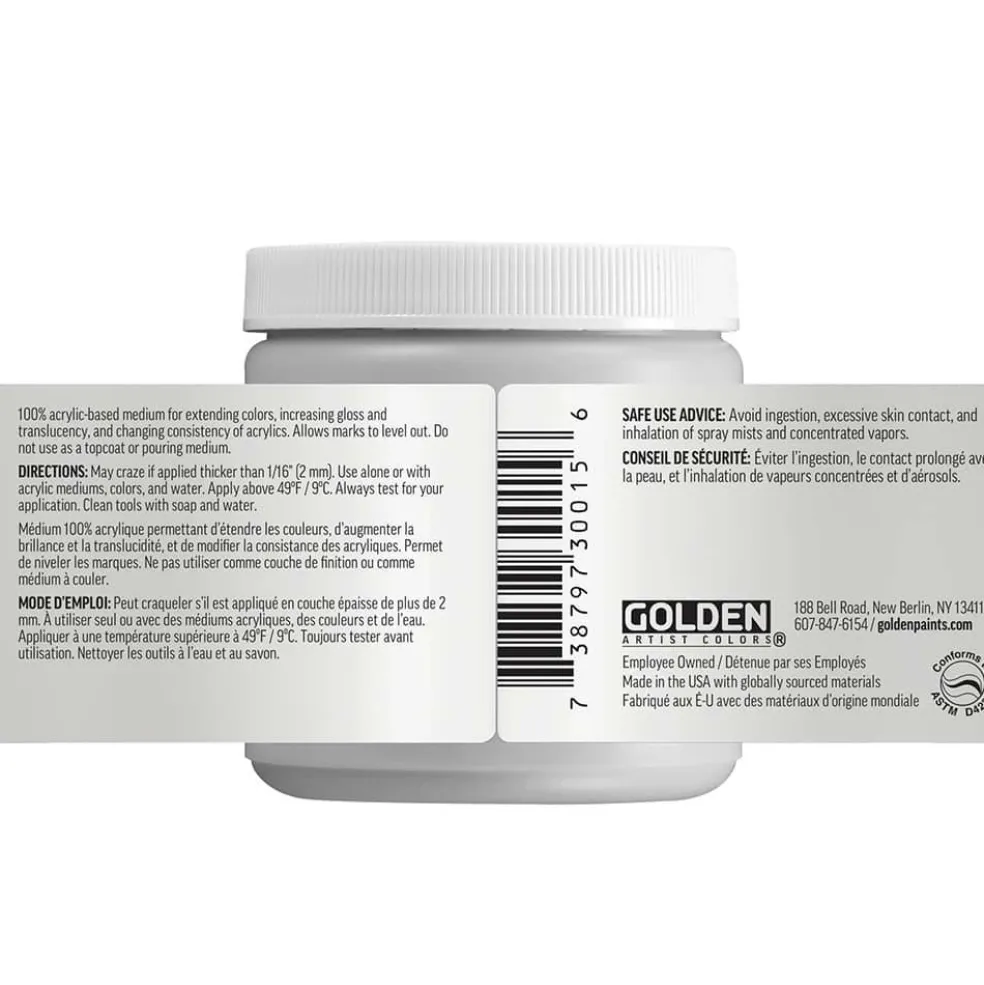 Golden® 8oz. Clear Leveling Gel