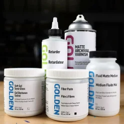 GoldenĀ® 8oz. Fluid Matte Medium