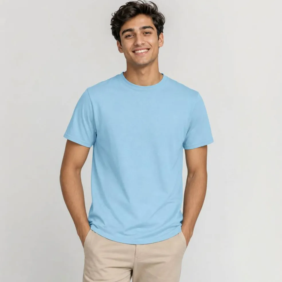 Golden Soft Touch Crewneck T-Shirt Everyday Comfort Wear