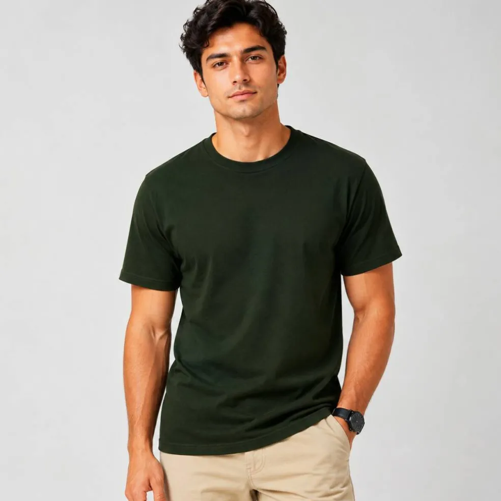 Golden Soft Touch Crewneck T-Shirt Everyday Comfort Wear