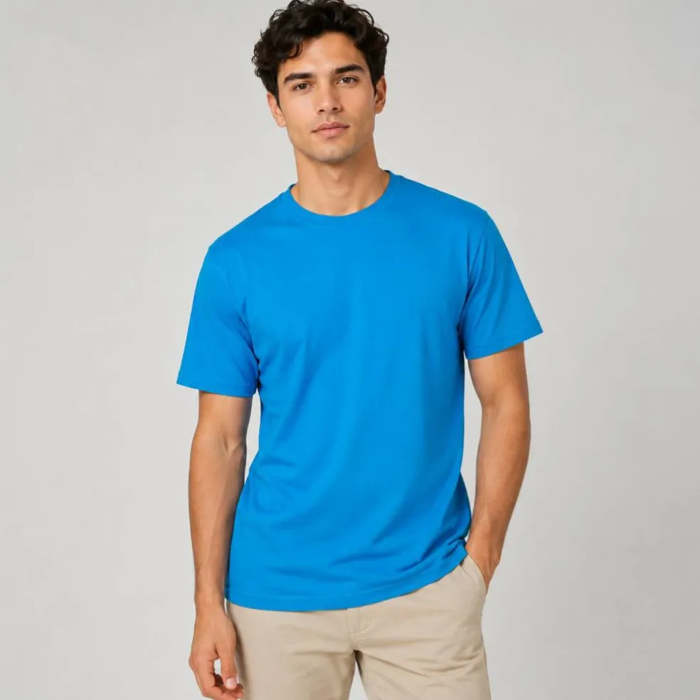 Golden Soft Touch Crewneck T-Shirt Everyday Comfort Wear