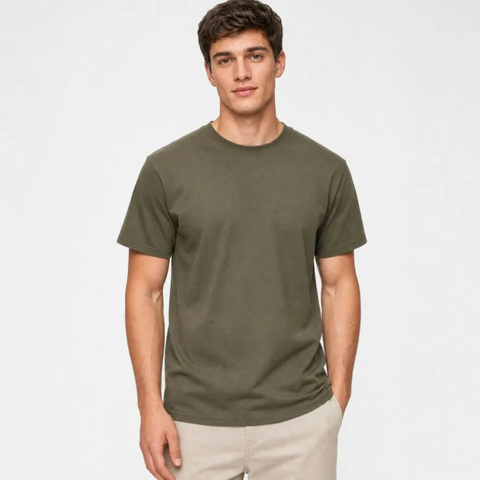 Golden Soft Touch Crewneck T-Shirt Everyday Comfort Wear