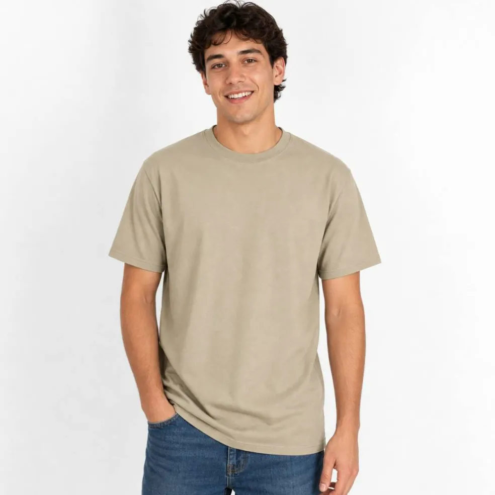 Golden Soft Touch Crewneck T-Shirt Everyday Comfort Wear