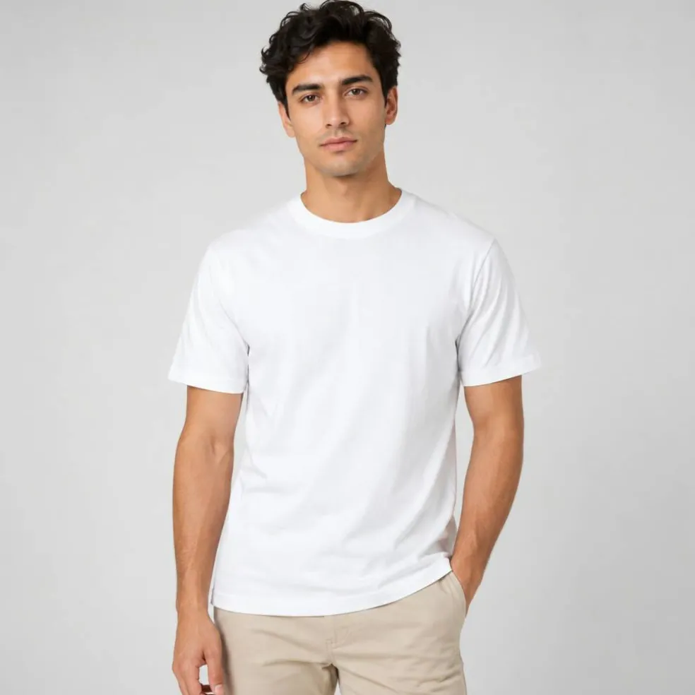 Golden Soft Touch Crewneck T-Shirt Everyday Comfort Wear