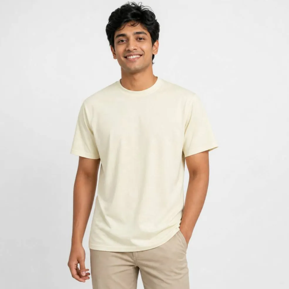 Golden Soft Touch Crewneck T-Shirt Everyday Comfort Wear