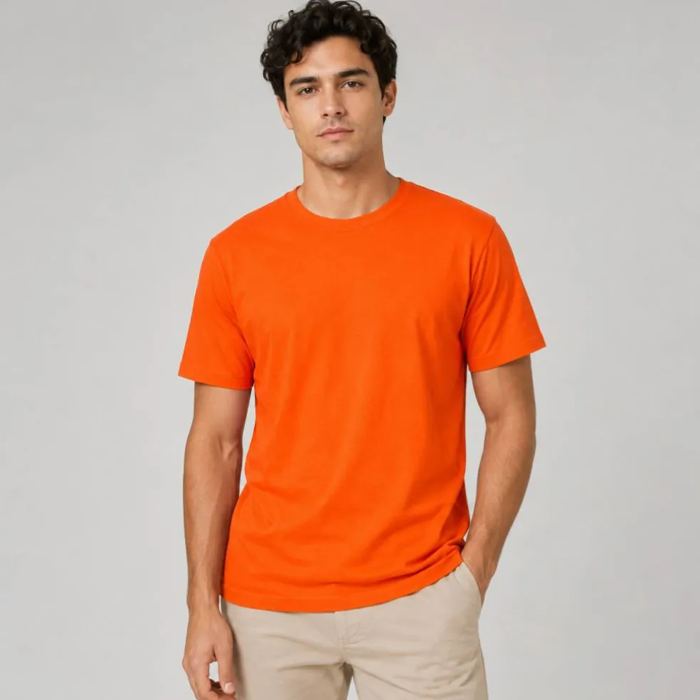 Golden Soft Touch Crewneck T-Shirt Everyday Comfort Wear