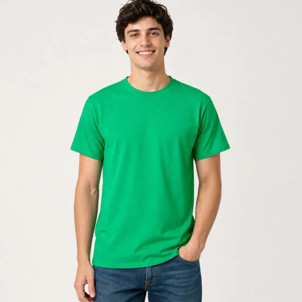 Golden Soft Touch Crewneck T-Shirt Everyday Comfort Wear