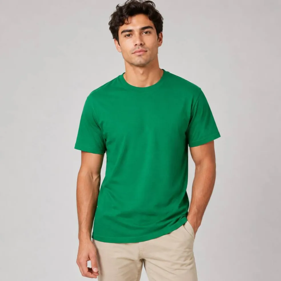 Golden Soft Touch Crewneck T-Shirt Everyday Comfort Wear