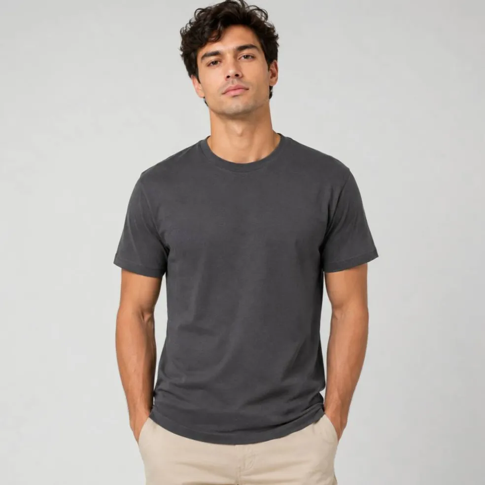 Golden Soft Touch Crewneck T-Shirt Everyday Comfort Wear