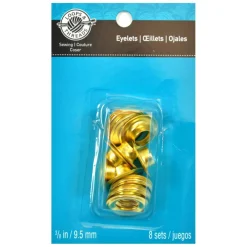 Gold Eyelets by Loops & Threads™