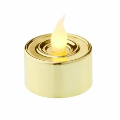 Gold Flameless Tealights By Ashland®