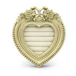 5" Gold Heart Frame Ring Display by Bead Landing™