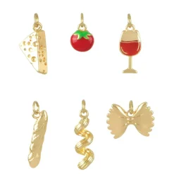 Gold Italian Food Charm by Bead Landing™