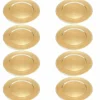 13" Gold Melamine Plastic Chargers, 8ct.