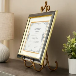 Gold Metal Easel By Studio Décor®