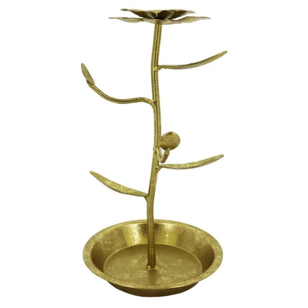 8.75" Gold Metal Flower Tabletop Décor by Ashland®