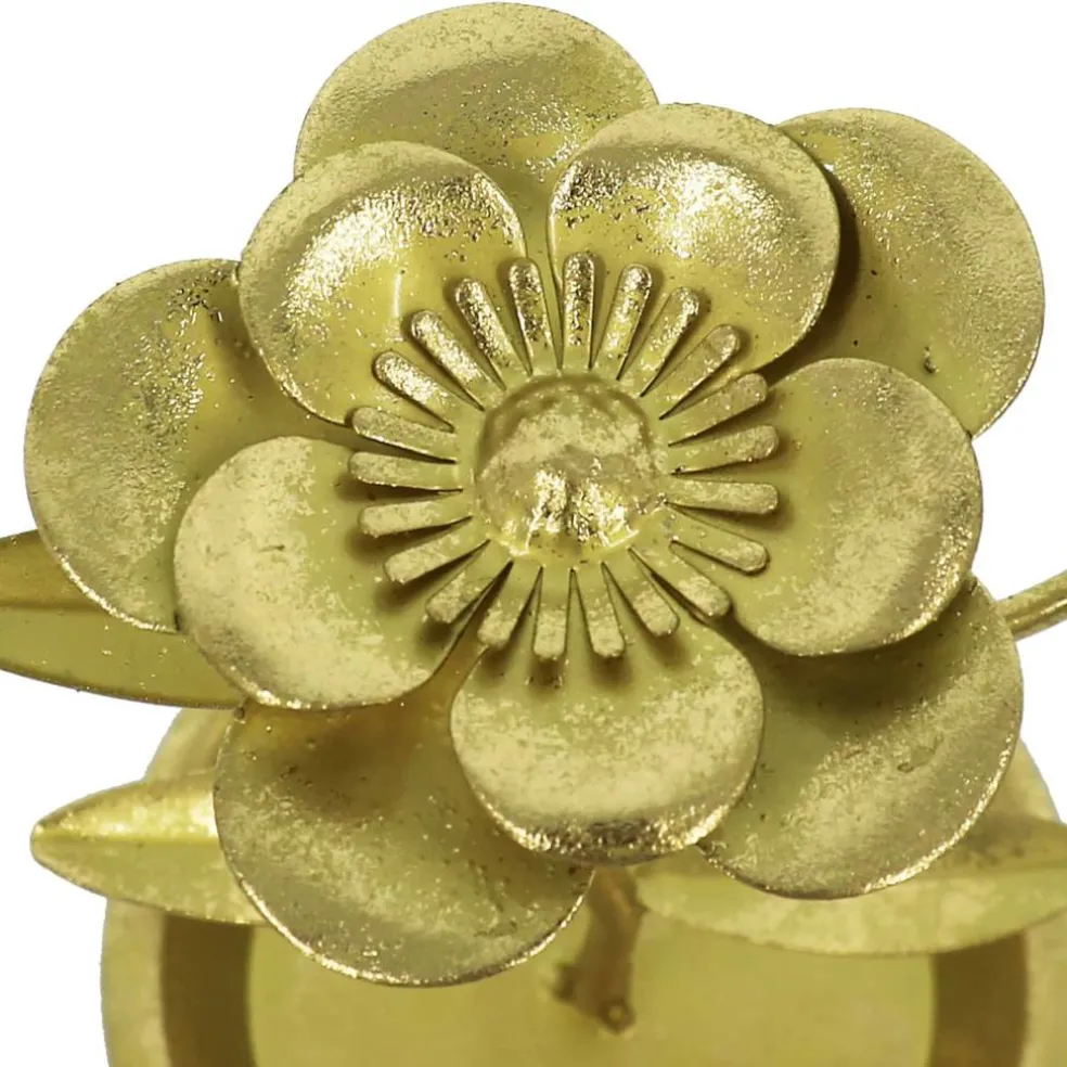 8.75" Gold Metal Flower Tabletop Décor by Ashland®