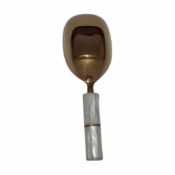 Gold Metal & Mother of Pearl Scoop by Ashland®