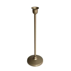Gold Metal Taper Candle Holder by Ashland®