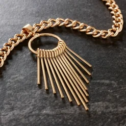Gold Metal Tassel Pendant by Bead Landing™