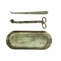 Gold Metal Wick Dipper & Trimmer Set by Ashland®