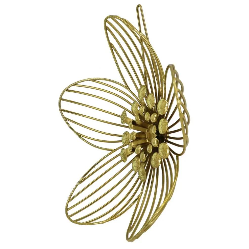 Gold Metal Wire Flower Wall Décor by Ashland®