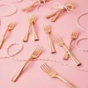 Gold Mini Forks by Celebrate It™, 24ct.