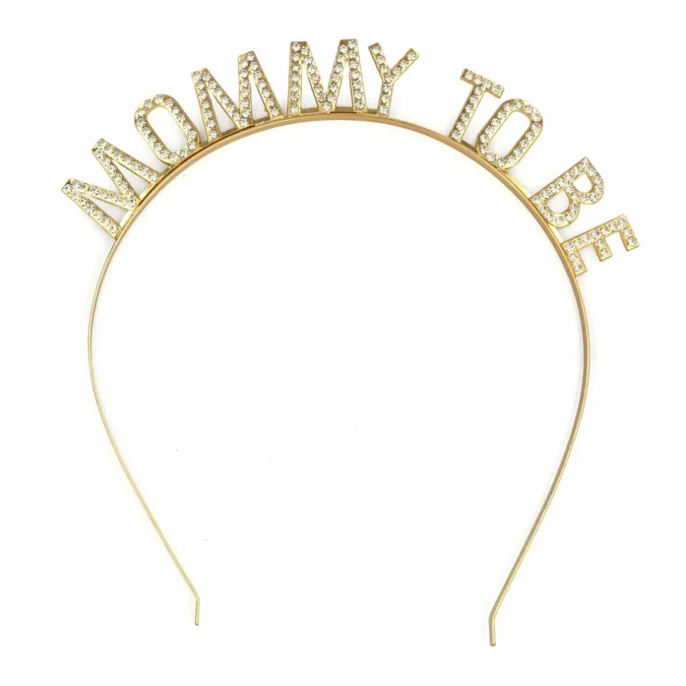 Gold Mommy to Be Headband by Celebrate It™