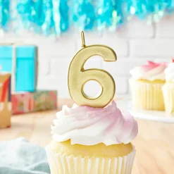 Gold Number Candle by Celebrate It®