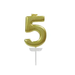 Gold Number Candle by Celebrate It®