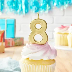 Gold Number Candle by Celebrate It®