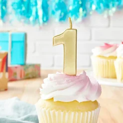 Gold Number Candle by Celebrate It®