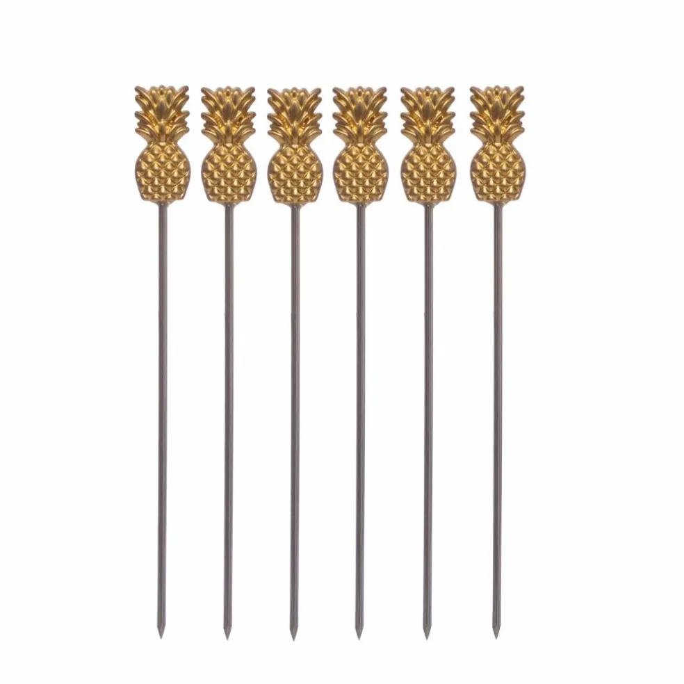 Gold Pineapple Pick Set by Ashland®