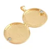 Gold Starburst Locket Pendant by Bead Landing™