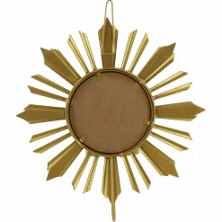 11" Gold Sun Wall Mirror & Candle Holder by Ashland®
