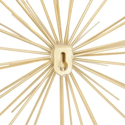 Gold Tin Contemporary Abstract Wall Décor Set