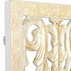 Gold Traditional Ornamental Wood Wall Décor