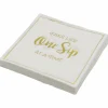 Gold & White One Sip Life Beverage Napkins, 20ct. by Celebrate It™